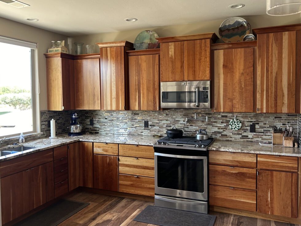 Traditional Natural Wood Kitchen Kitchen Remodel by Whitewolf Cabinets project photo